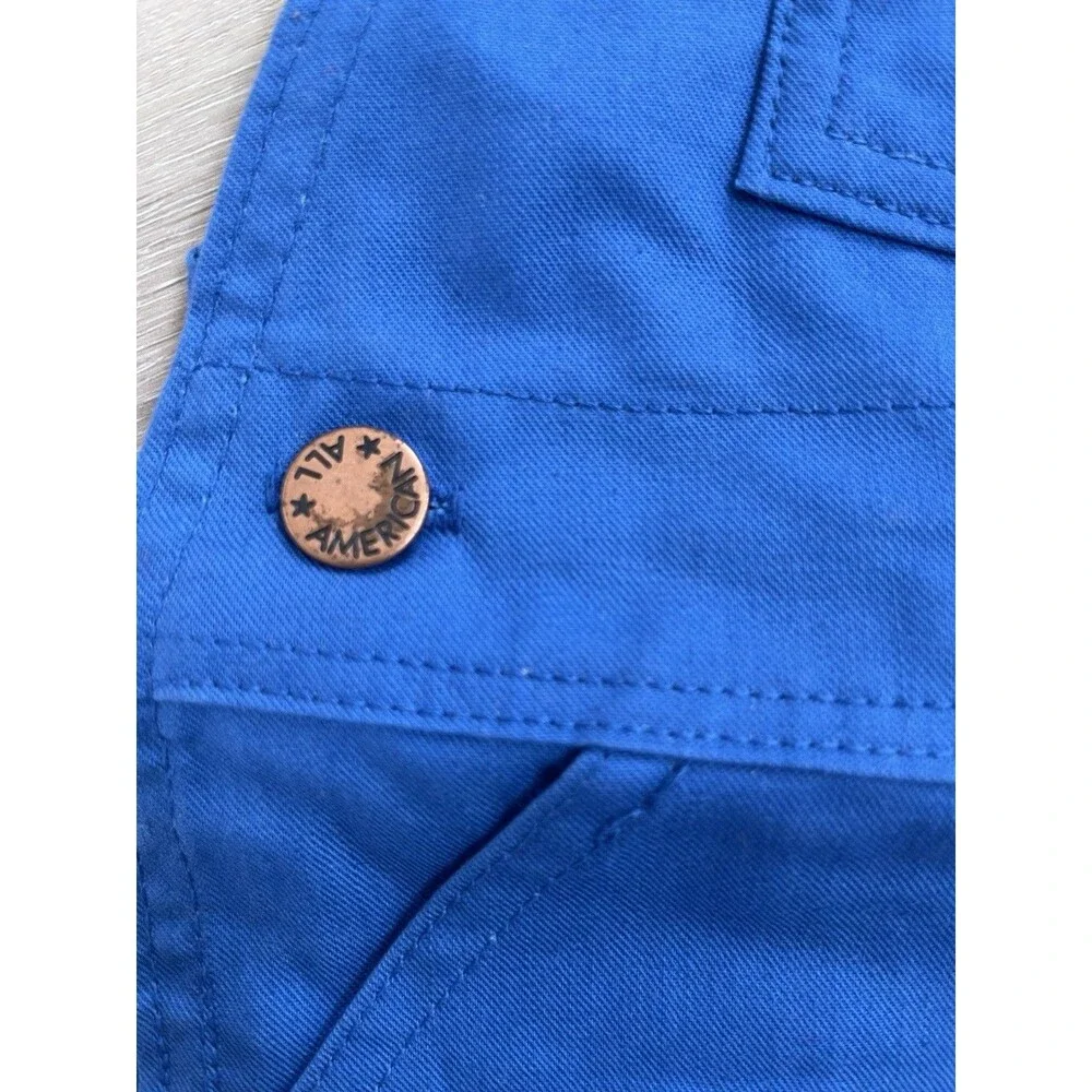 Rare! Vintage Healthtex All American Blue Overall 12 Months Button Closure NEW!